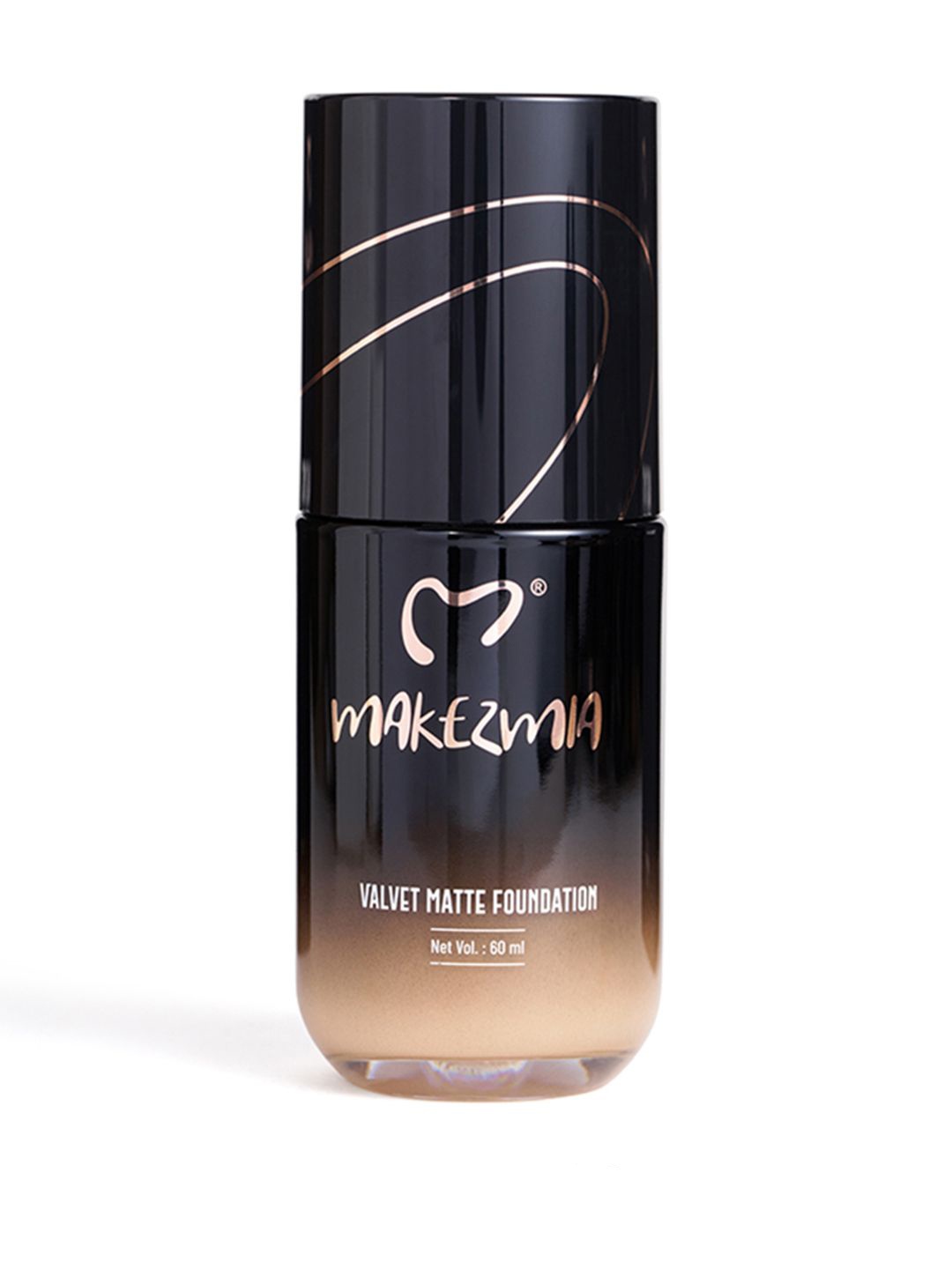 

Makezmia Velvet Matte Full Coverage Foundation 60 ml - MKZ 101, Beige