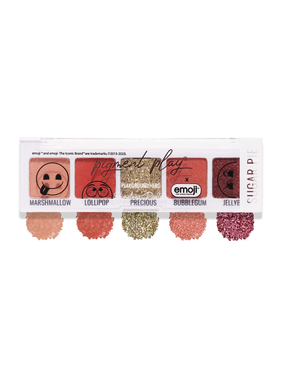 

Pigment Play X Emoji Max Effects Mini Eyeshadow Palette - Sugar Pie, Multi