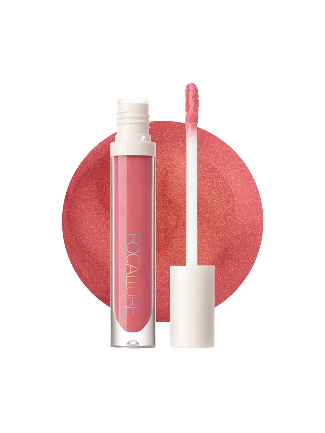 

FOCALLURE Plumpmax High Shine Lip Glow Lip Gloss 2.5g - Moon Stone 16, Pink