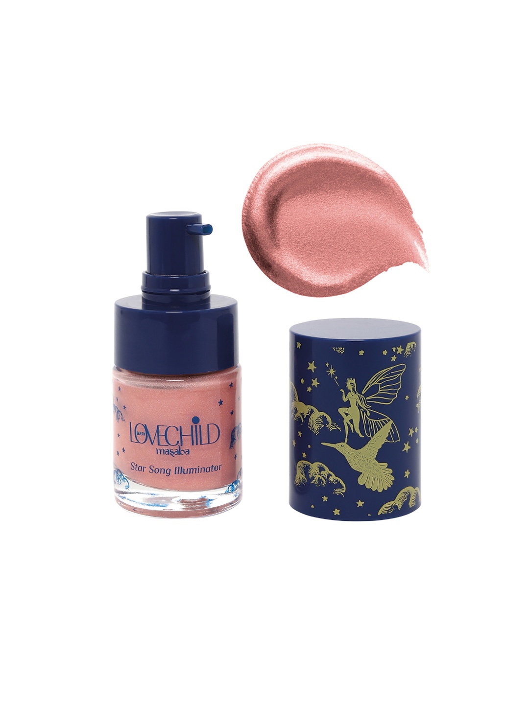 

Lovechild Masaba Star Song illuminator Highlighter with Hyaluronic Acid - Sparkling Peach