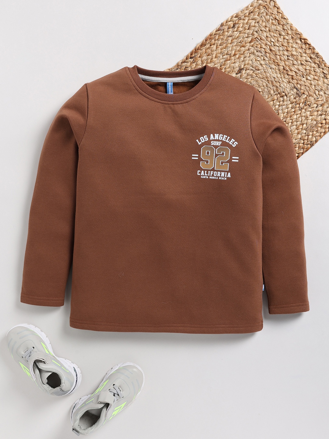 

Here&Now X Game Begins Boys Sweatshirt, Bronze