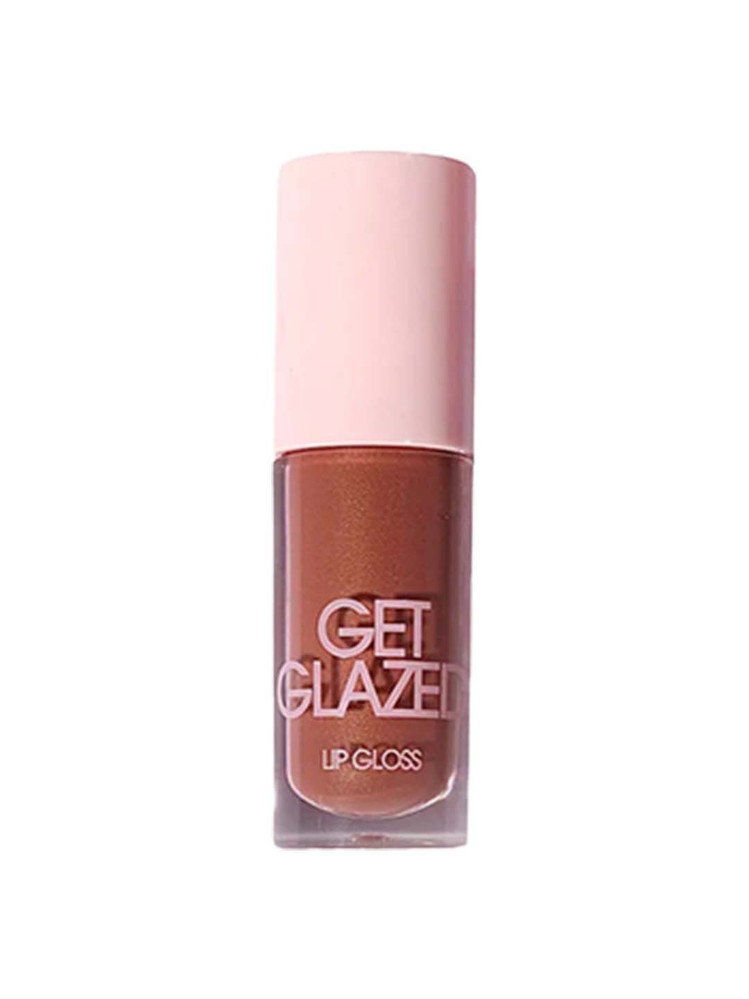 

FLOSSY COSMETICS Get Glazed Gloss- Chocolate Granola- 4ml, Brown