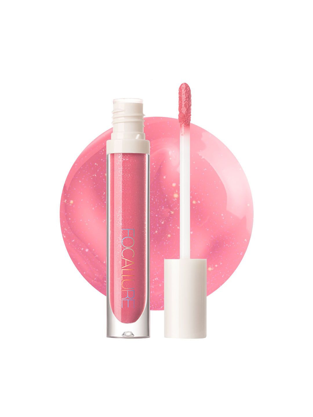 

FOCALLURE Plumpmax High Shine Lip Glow Lip Gloss- 2.5 g- Ruby 8, Pink