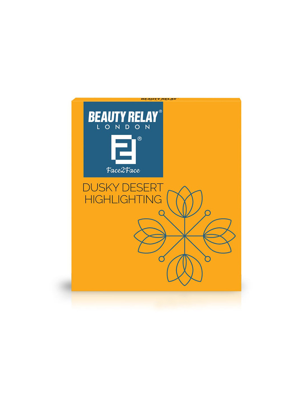 

BeautyRelay London Face 2 Face Dusky Desert Highlighting Palette With 4 Shades, Multi