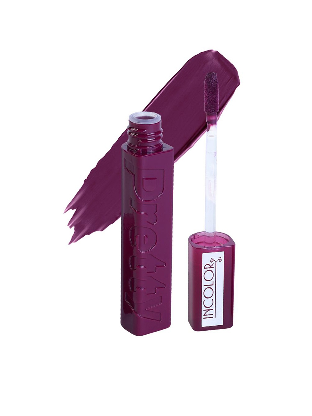 

INCOLOR Pretty Matte Long Lasting Lip Gloss - 6ml -22 - Curious, Purple