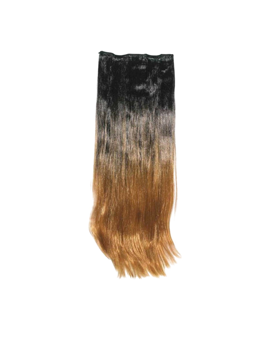 

CRIBE Clip-In Locks Straight Hair Extension - Golden Highlight - 24 Inch, Gold