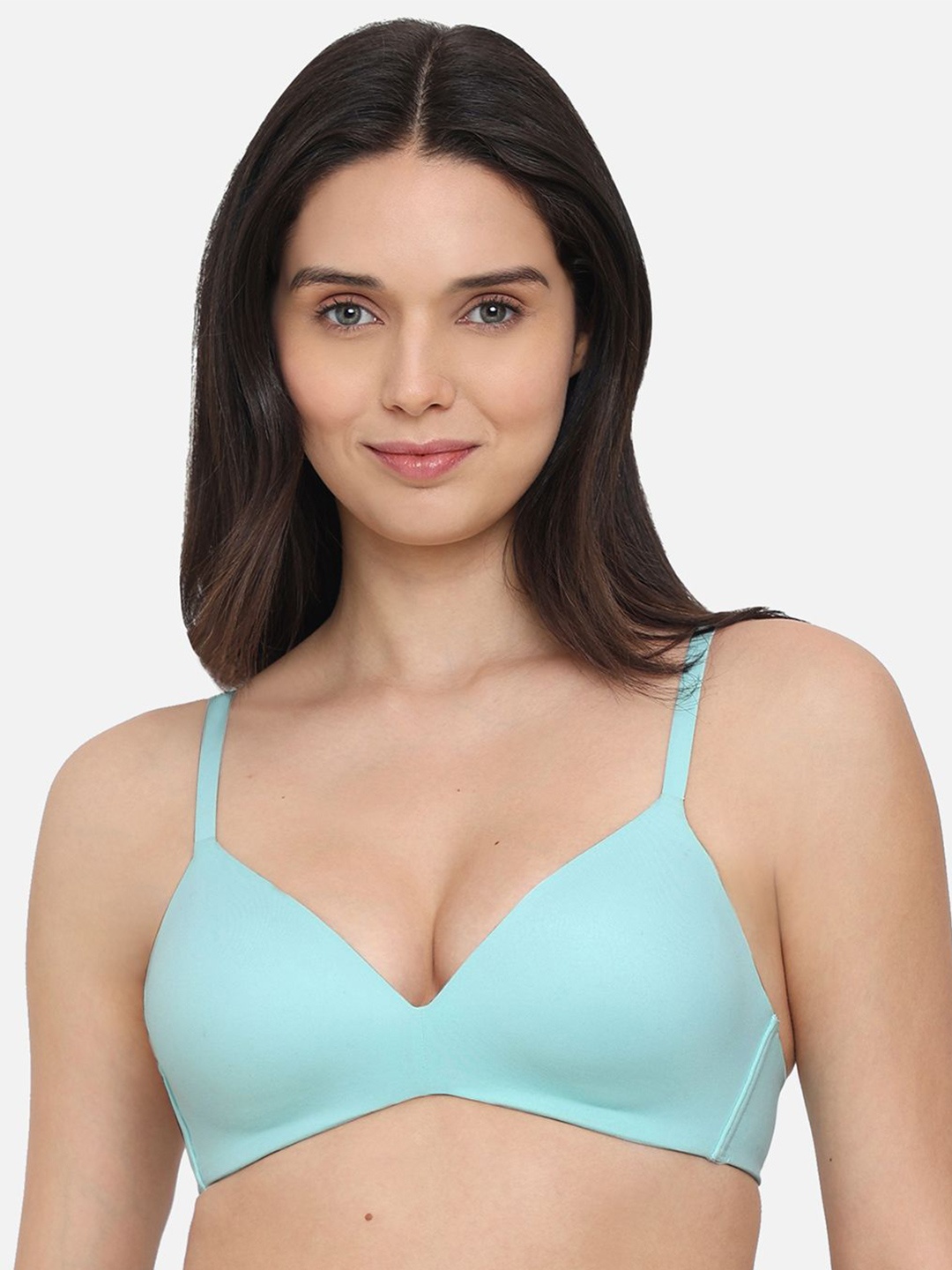 

Wacoal Medium Coverage Lightly Padded T-shirt Bra, Turquoise blue