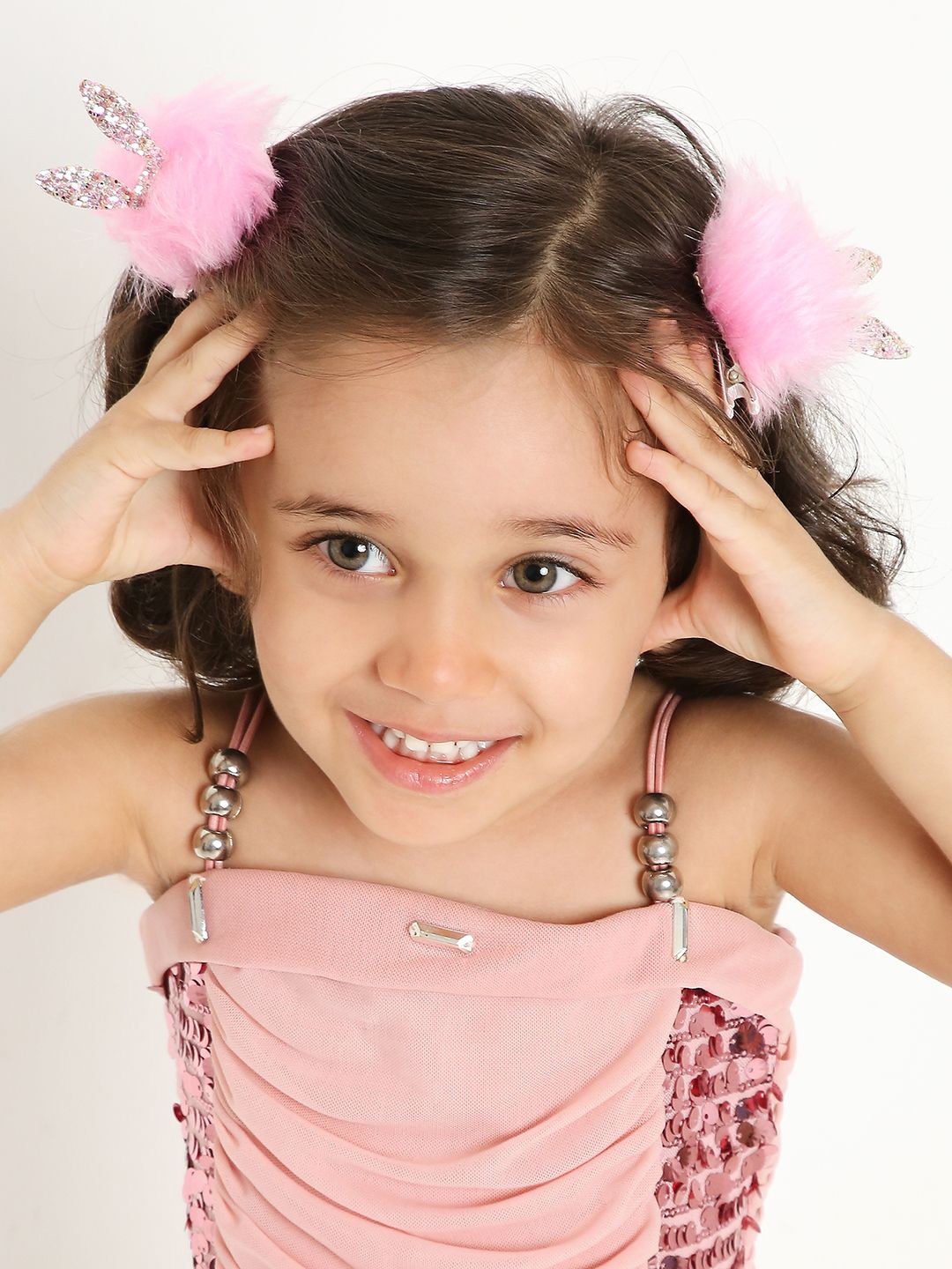 

Aye Candy Girls Set of 2 Alligator Hair Clip, Pink