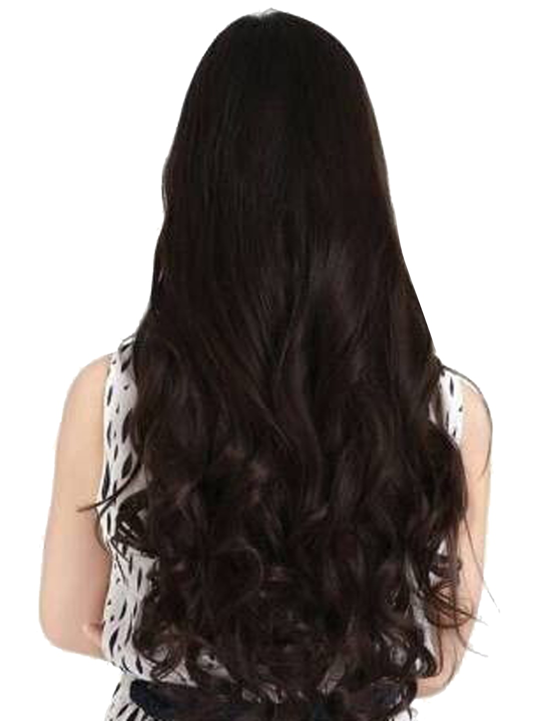 

CRIBE Clip-In Toupee Straight Hair Extension - Natural Brown - 24 Inch