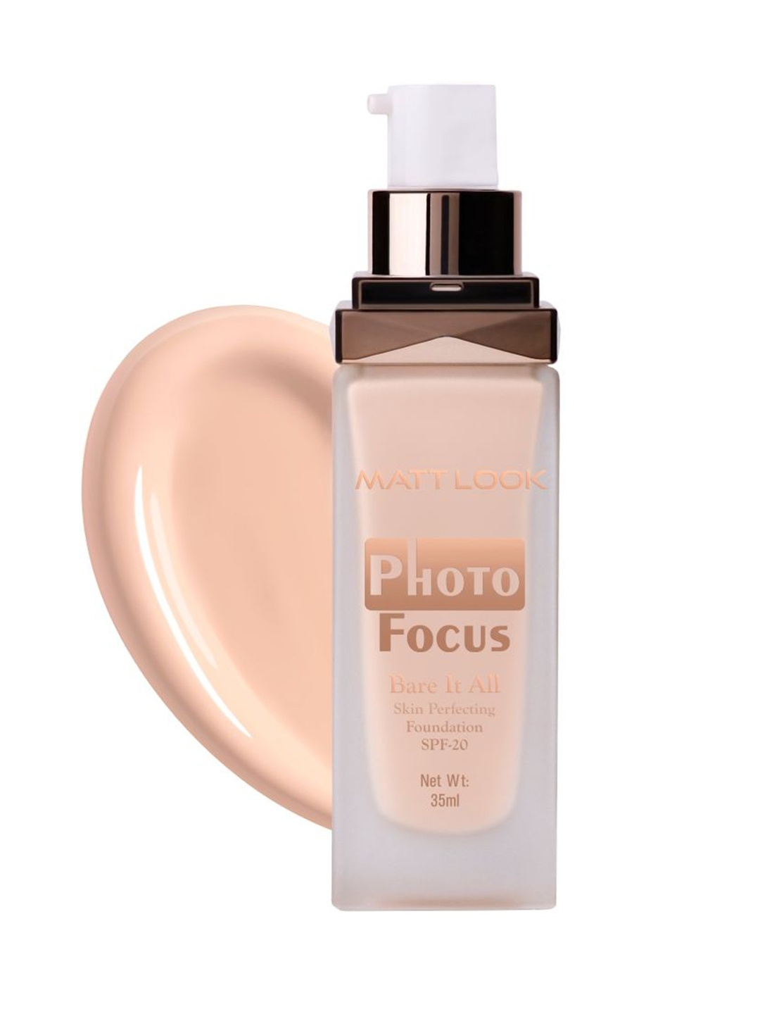 

MATTLOOK Photo Focus Skin Perfecting Foundation - 35 ml - Stunning Natural 04, Beige