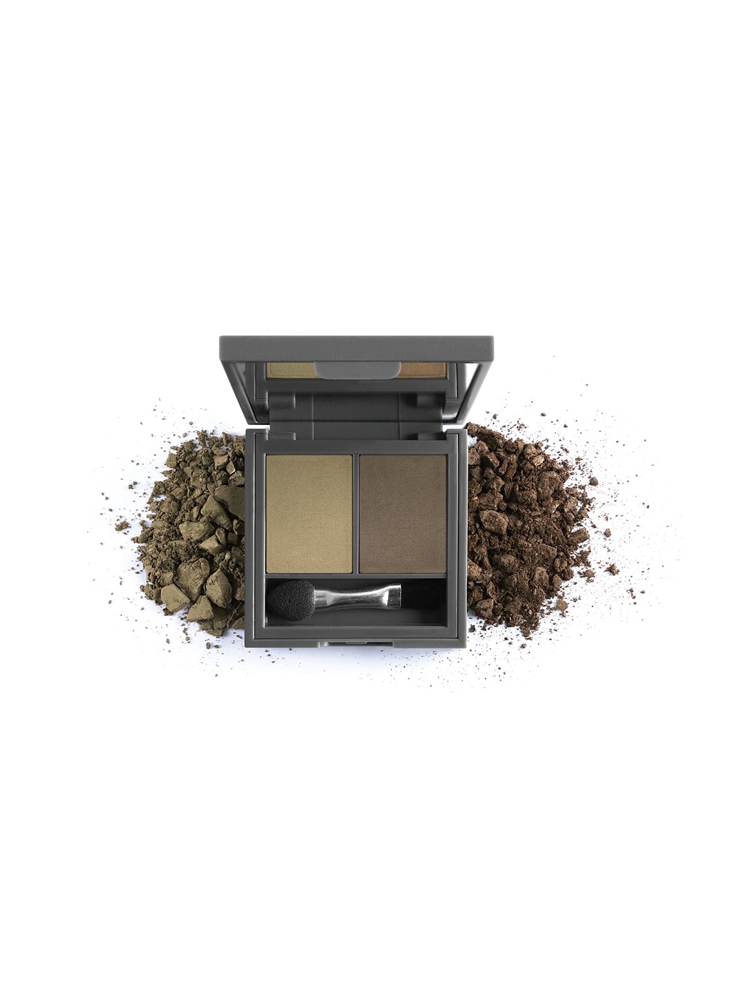 

ALIX AVIEN PARIS Duo Eyeshadow-3.2g- 203-1 Pearly Sage - 203-2 Khaki, Metallic