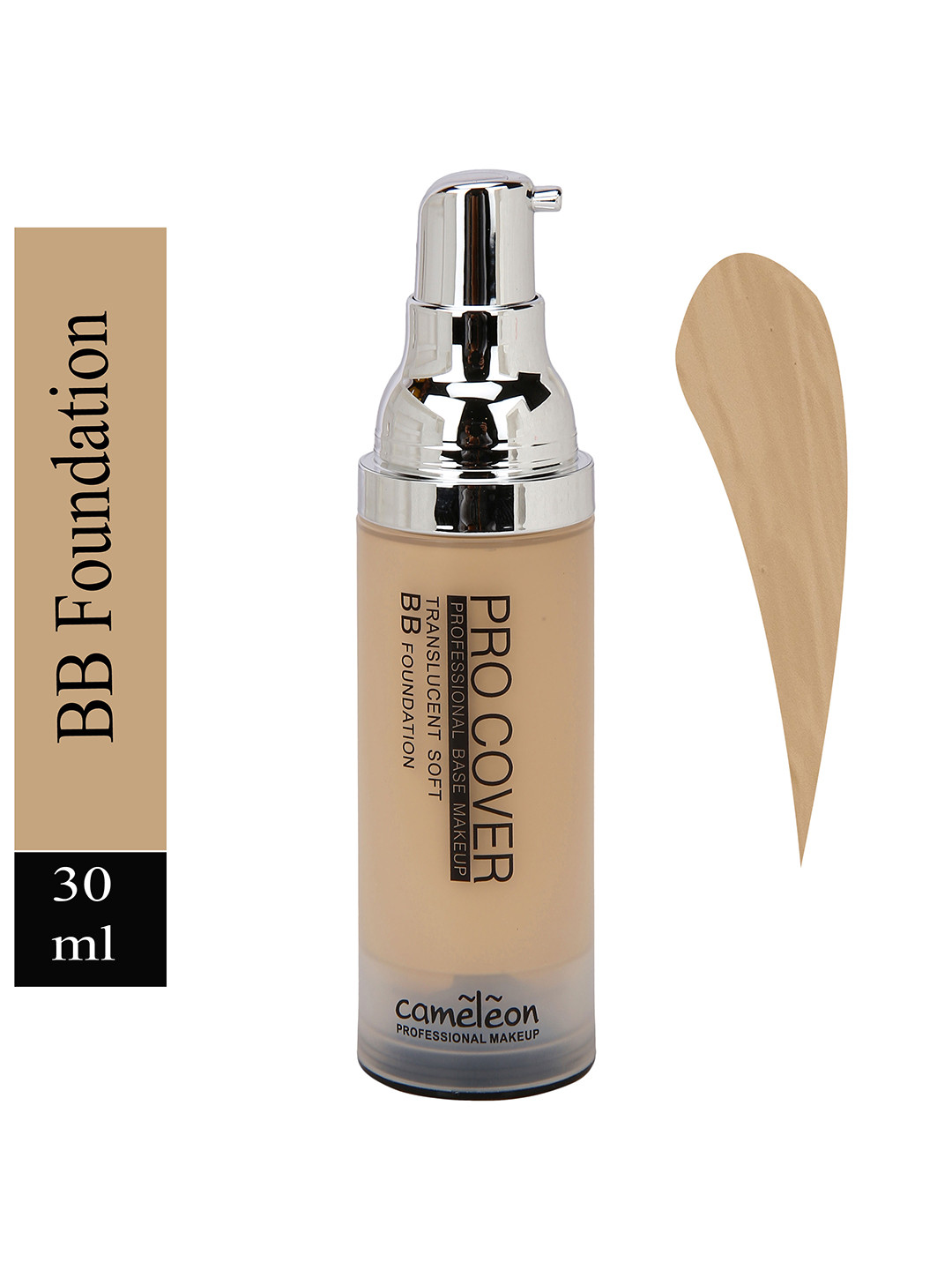 

Cameleon Pro Cover Professional Base Makeup Translucent BB Foundation-30 ml-Tan, Beige