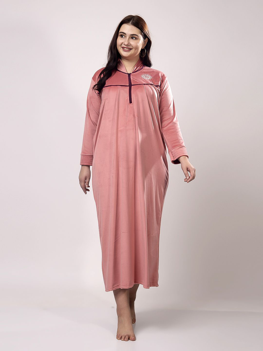 

CHUI MUI Maxi Nightdress, Pink