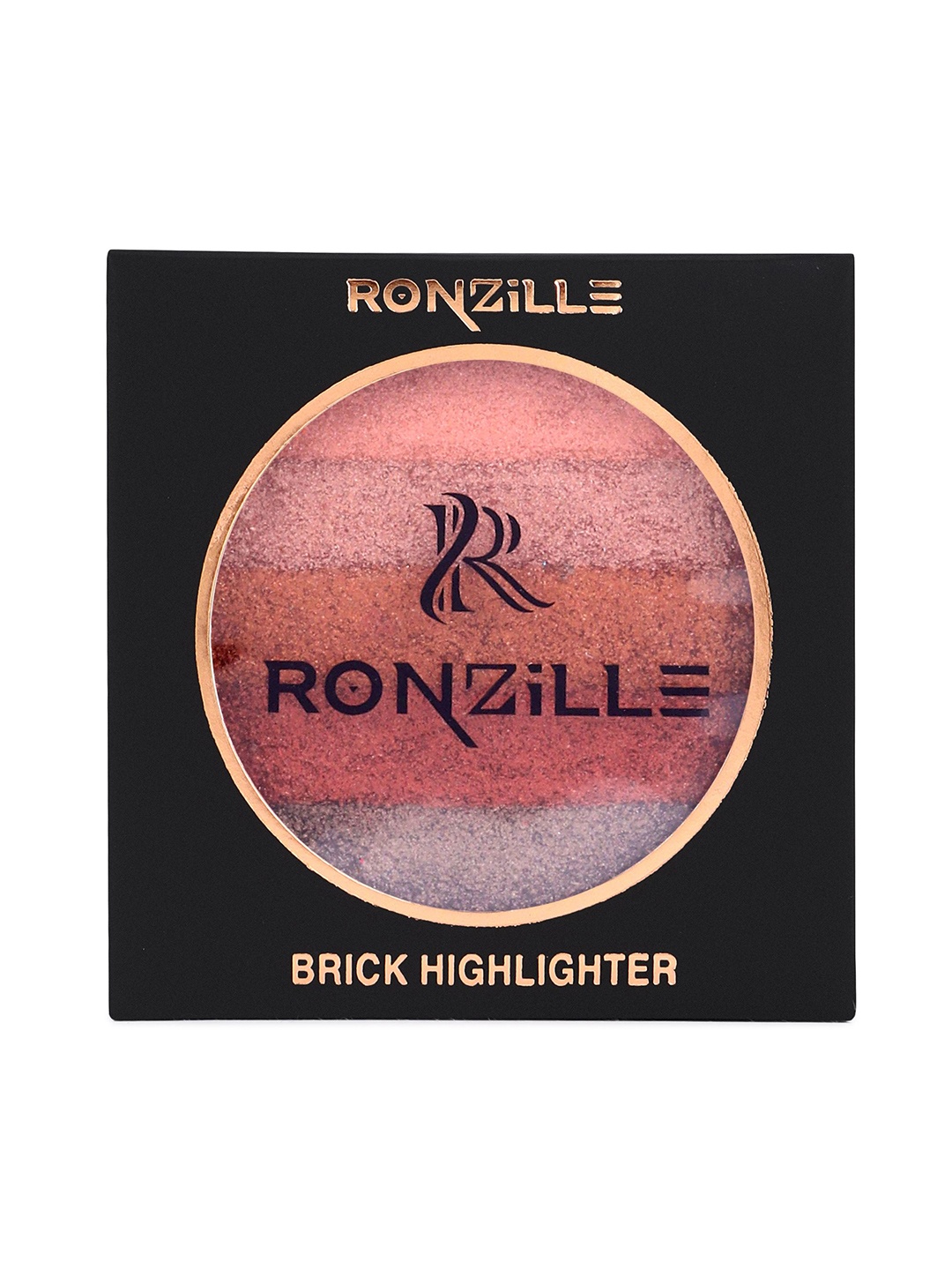 

Ronzille Brick Metallic Highlighter - 9g - Shade 01, Nude
