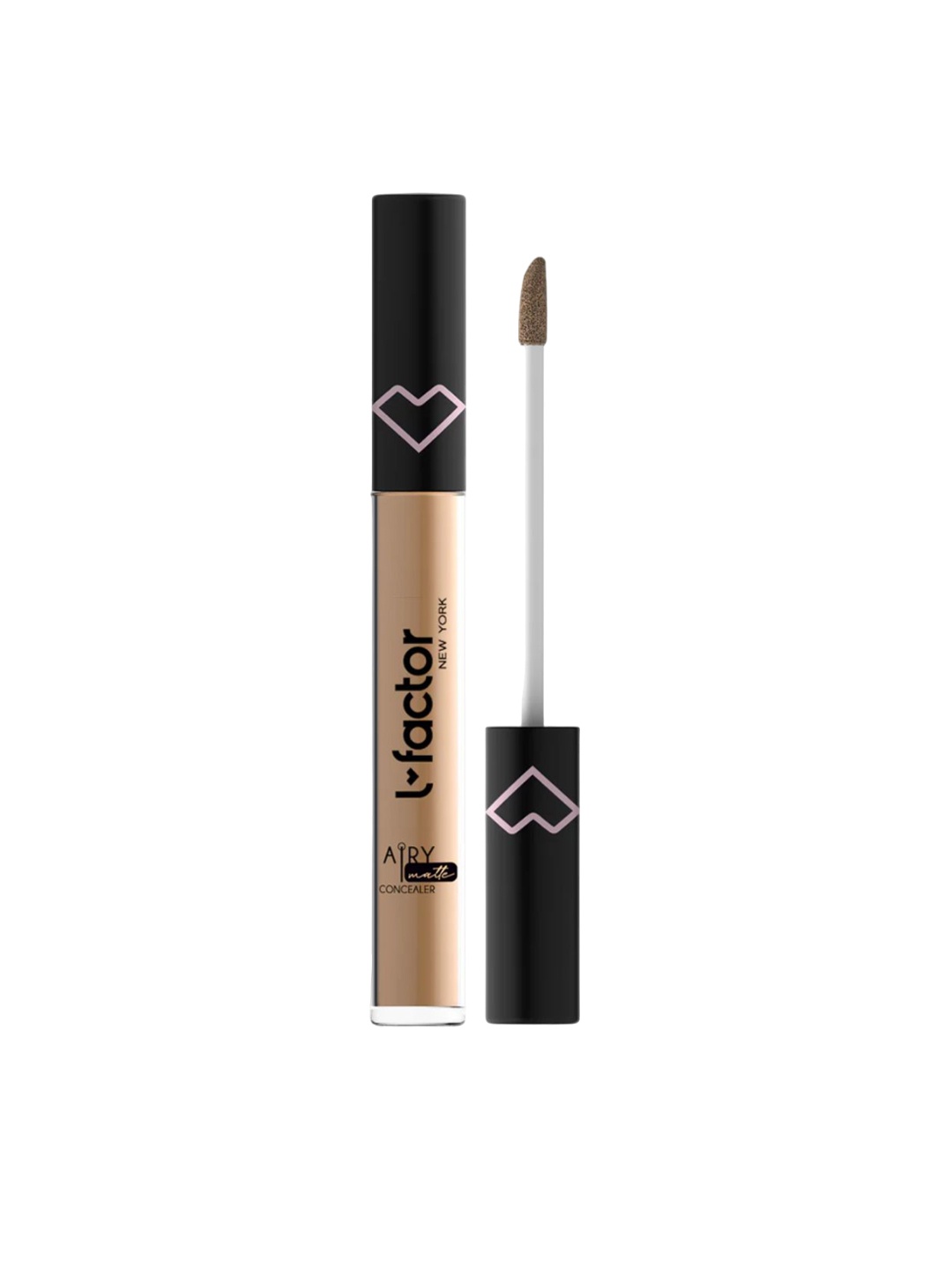 

L Factor Cosmetics Airy Matte Liquid Concealer - 3.5 ml - Medium Dark, Beige