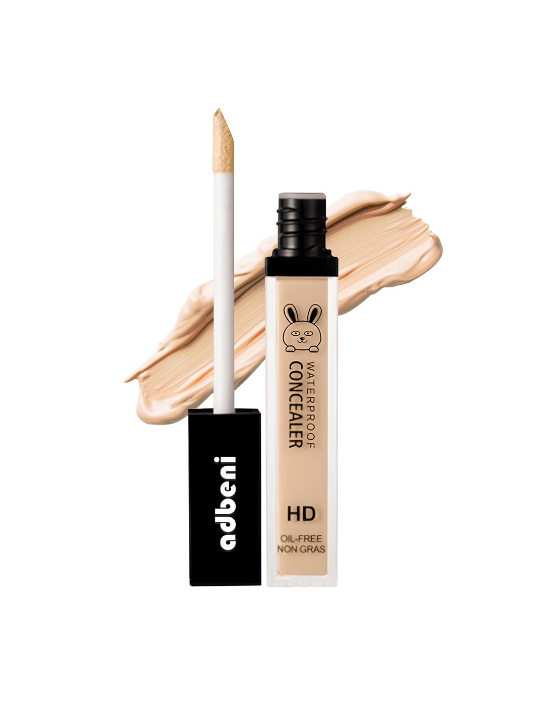 

Adbeni HD Oil Free Waterproof Concealer 5.5ml - Shade 04, Beige
