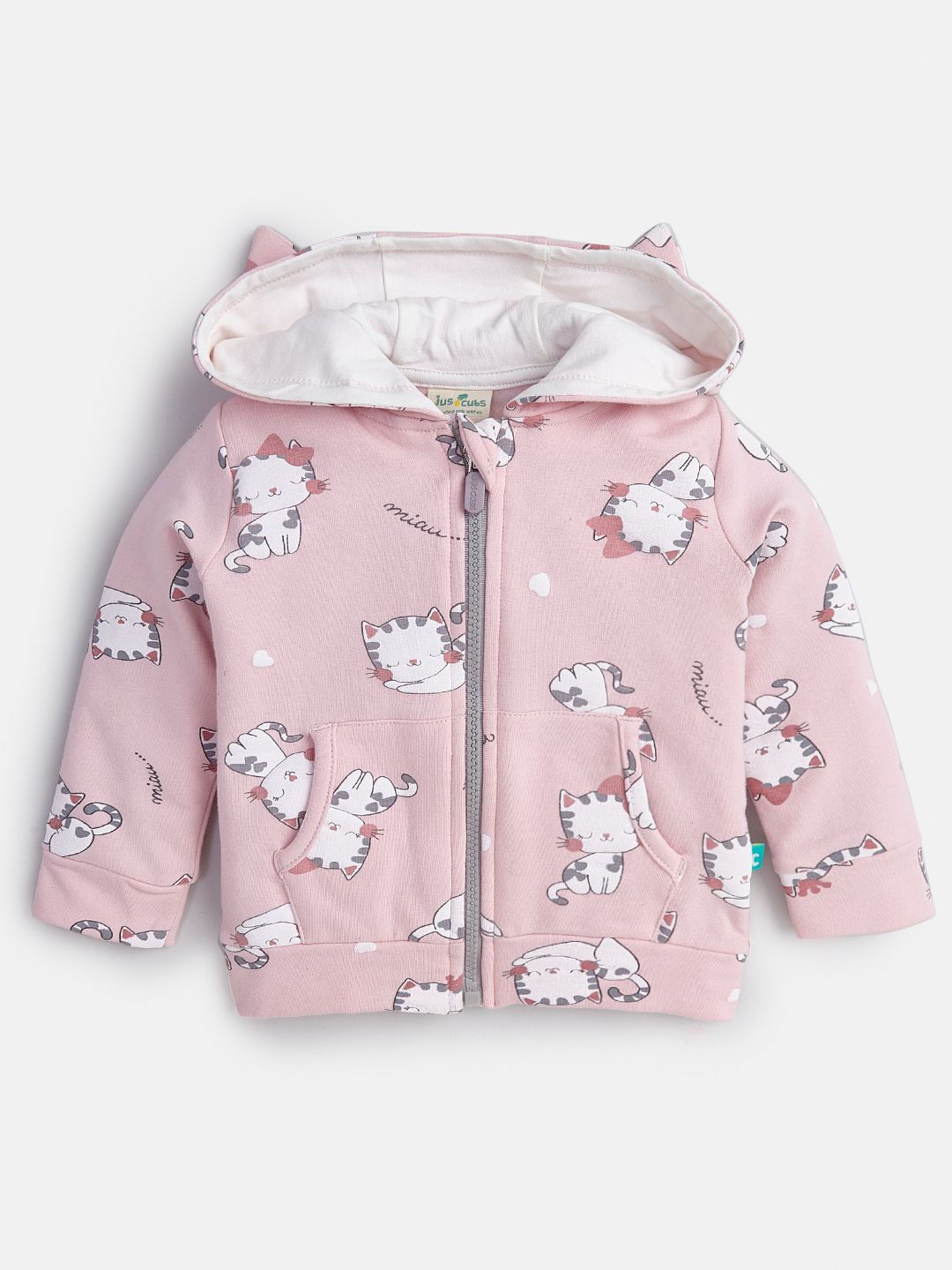 

JusCubs Girls Printed Sweatshirt, Pink