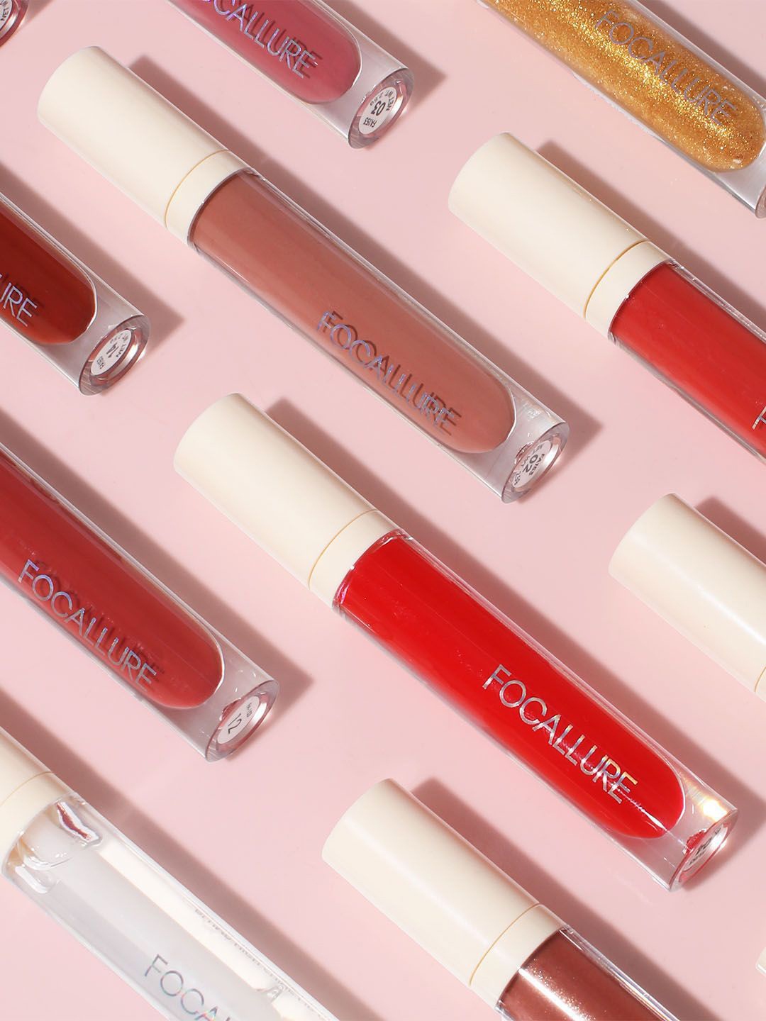 

FOCALLURE Plumpmax High Shine Lip Glow Lip Gloss - 2.5 g- Fire Opal 12, Nude