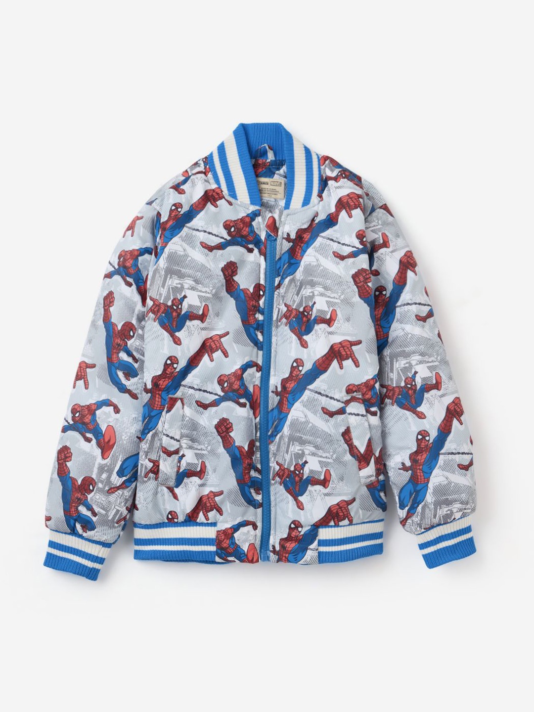 

The Souled Store Boys Lightweight Varsity Jacket, Multi