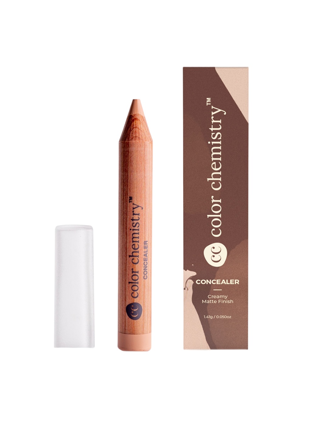 

Color Chemistry Creamy Matte Finish Concealer - 1.41 g - Meadow - CO04, Brown