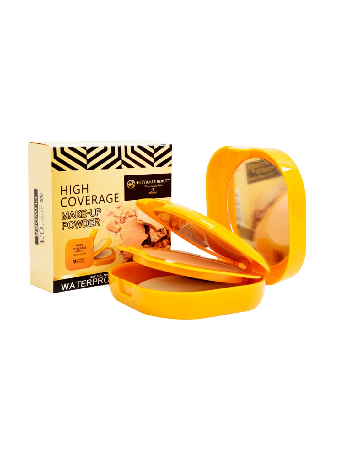 

Adbeni High Coverage Makeup Compact Powder 20 g - Shade 02, Beige