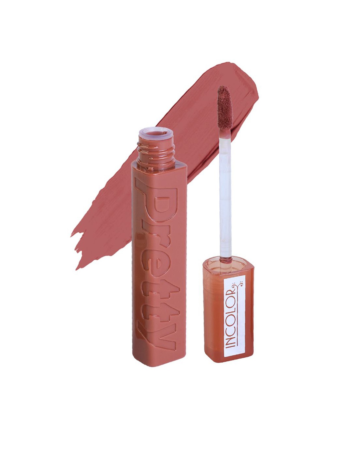 

INCOLOR Pretty Matte Lip Gloss - 6ml -06 - Mouth Watering, Brown