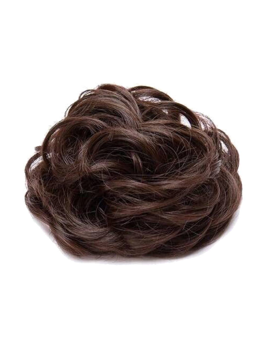 

CRIBE Halo Curly Bun Hair Extension - Brown - 5 Inch