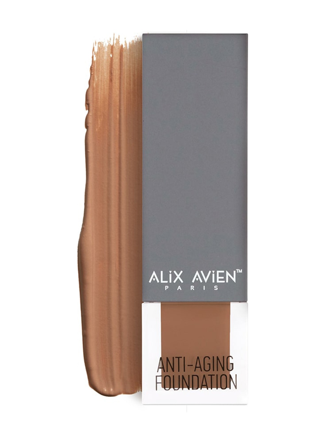 

ALIX AVIEN PARIS Anti-Aging Foundation SPF15 35ml - Deep Honey, Peach