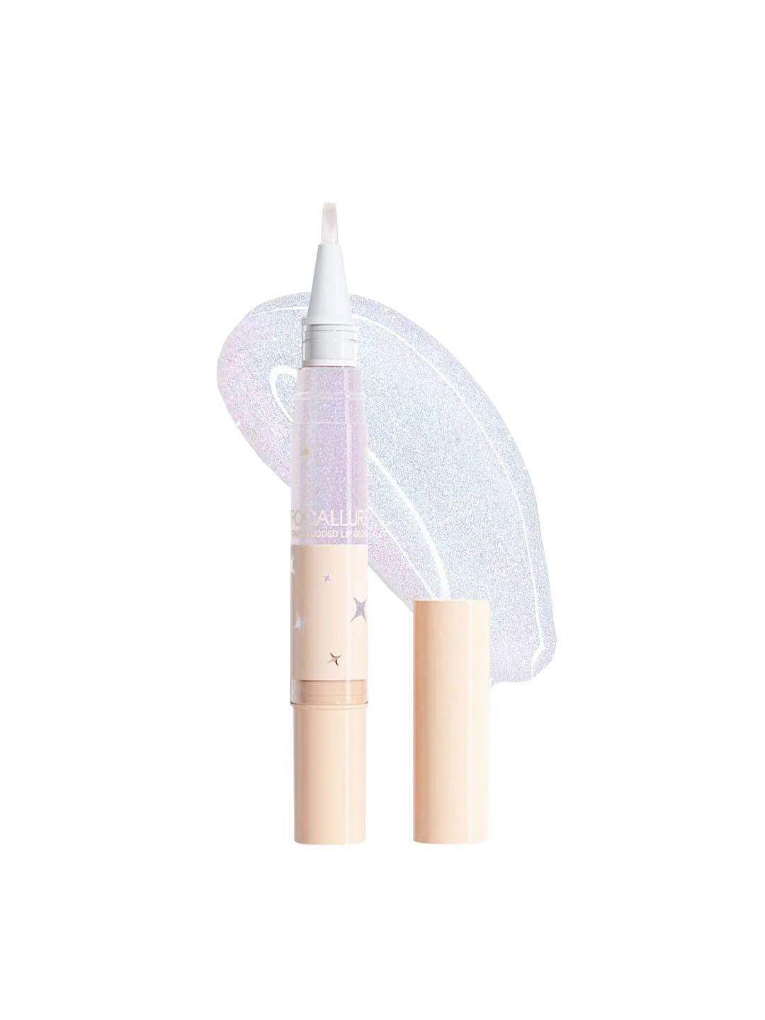 

FOCALLURE Star Studded Lip Gloss 3g - Flechazo CL01, Transparent