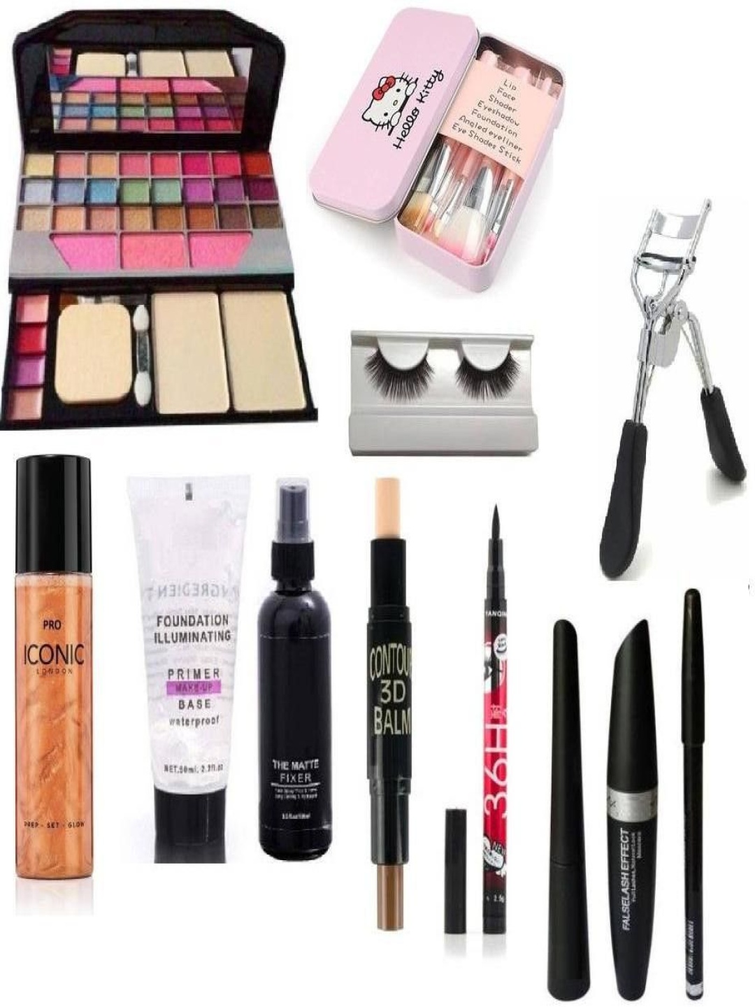 

Lenon Set Of 12 Makeup Combo, Nude
