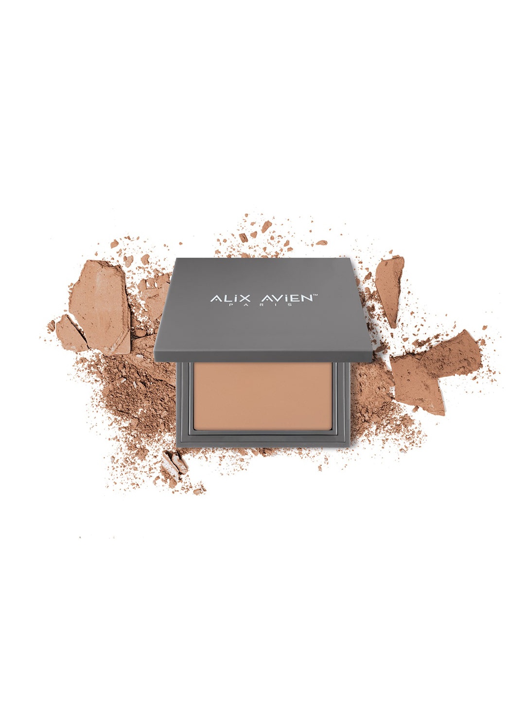 

ALIX AVIEN PARIS High Coverage Compact Powder 9.5 g - Caramel, Nude