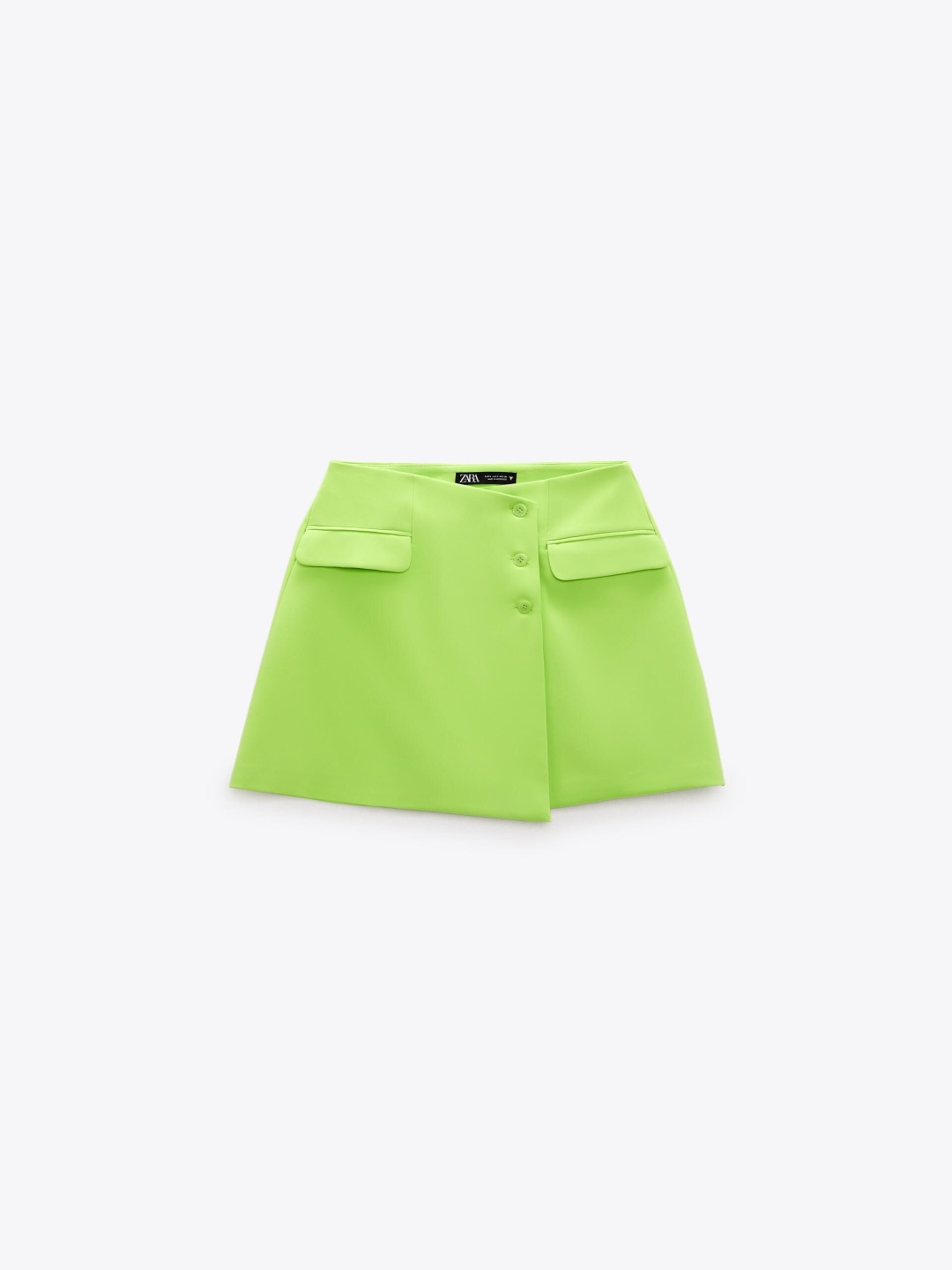 

ZARA Mini Skorts, Green