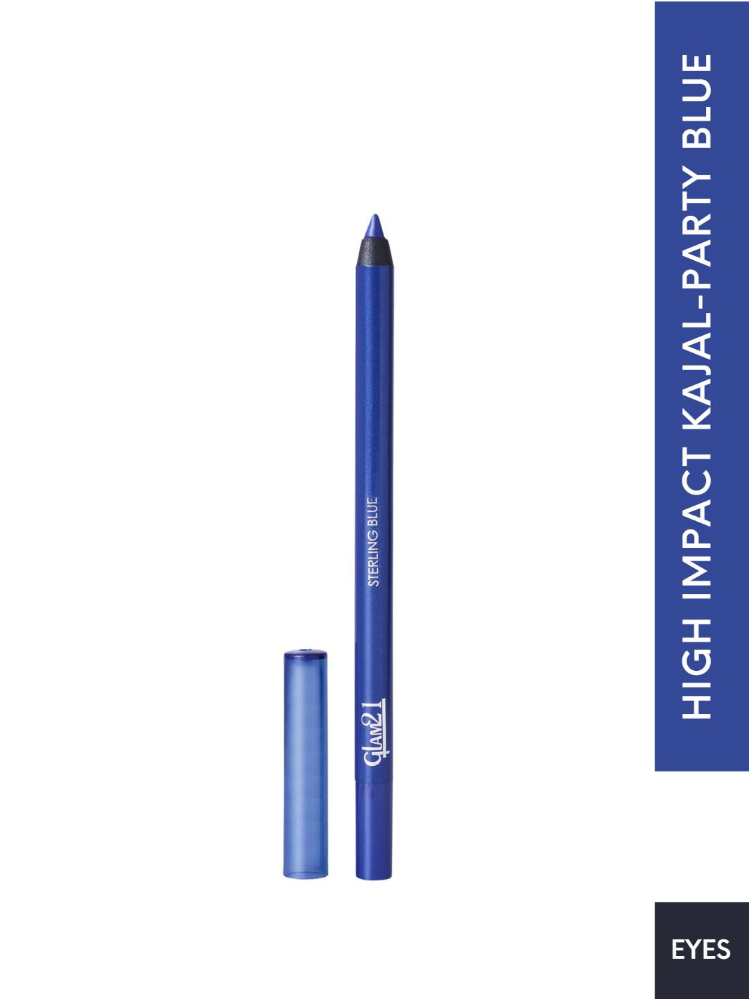 

GLAM21 High Impact Long Wear Kajal with Sharpener 1.2g - Party Blue 02