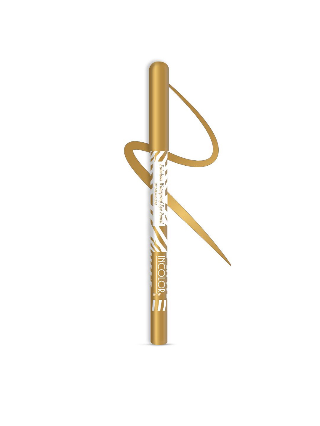 

INCOLOR Fabulous Waterproof Eyeliner Pencil 1.8 g- 02 - 24Karat Gold