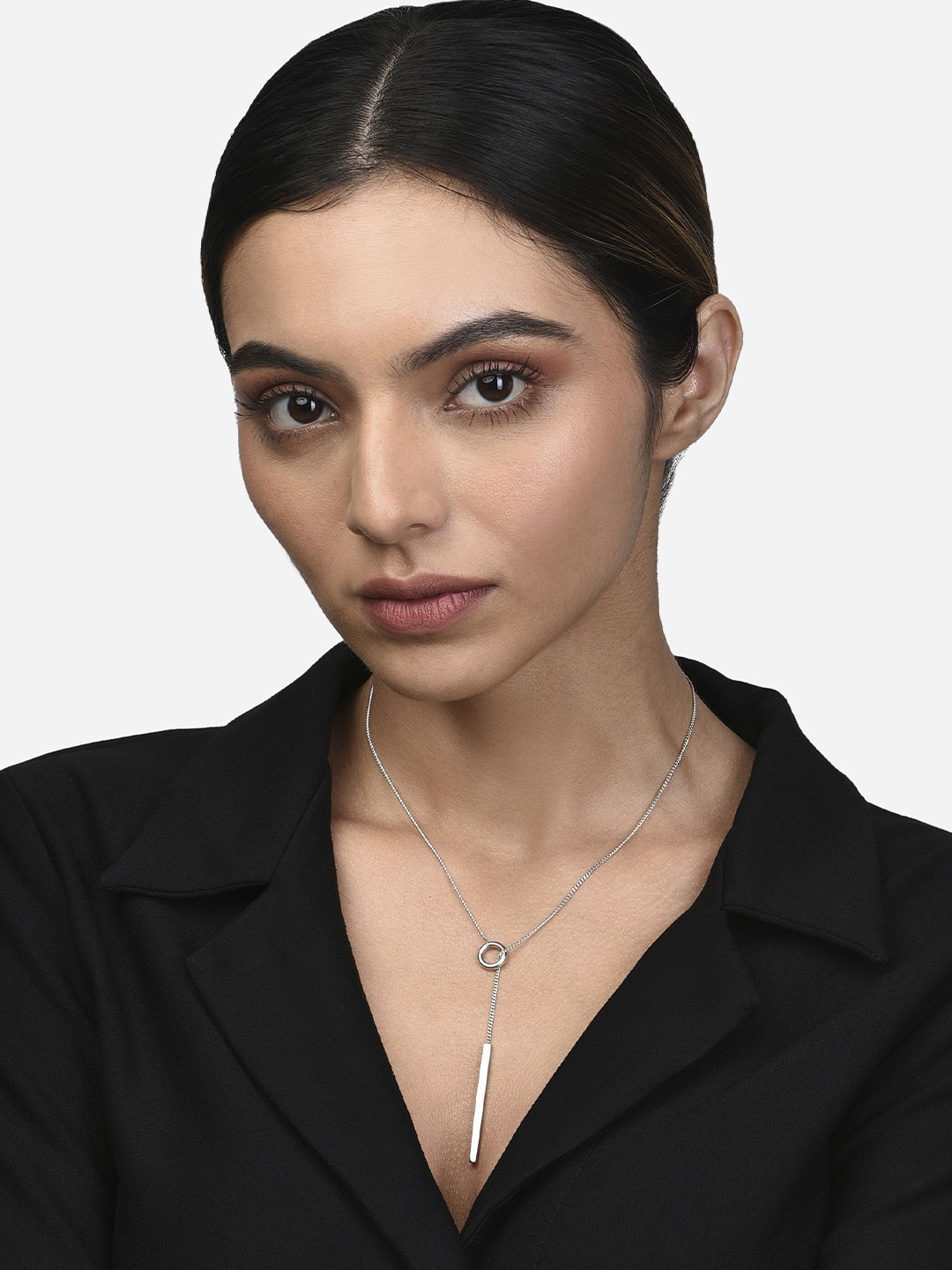 

FIAN Sterling Silver Rhodium-Plated Cubic Zirconia