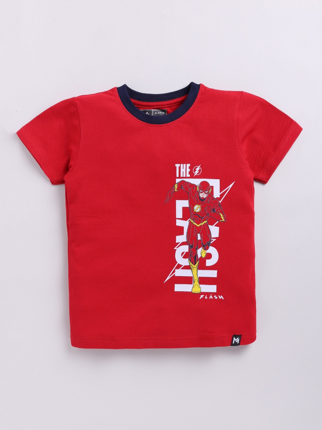 

YK X Minute Mirth Boys Printed T-shirt, Red
