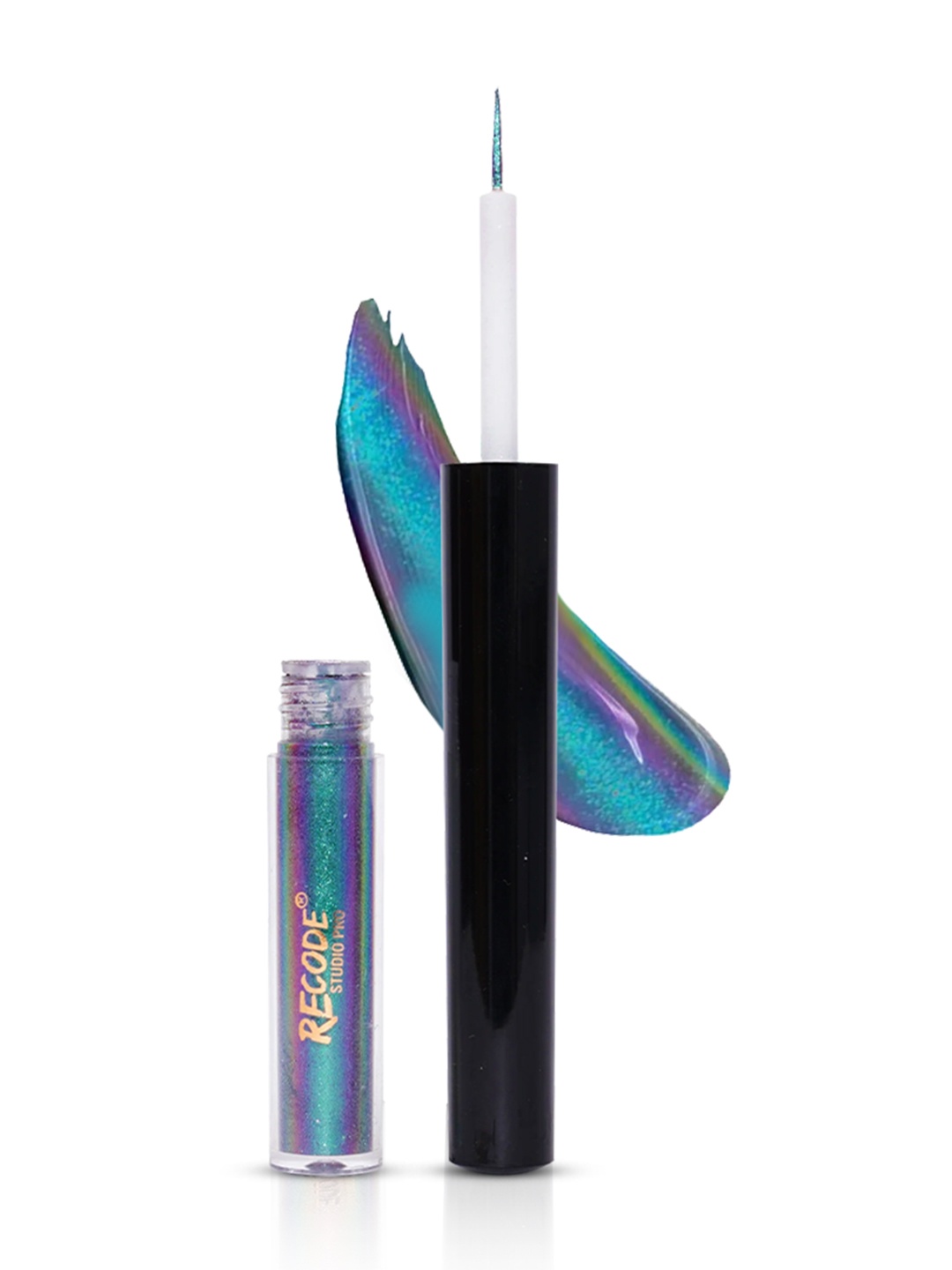 

Recode Holographic Shimmery Liquid Eyeliner - 2.5 ml - 02, Green