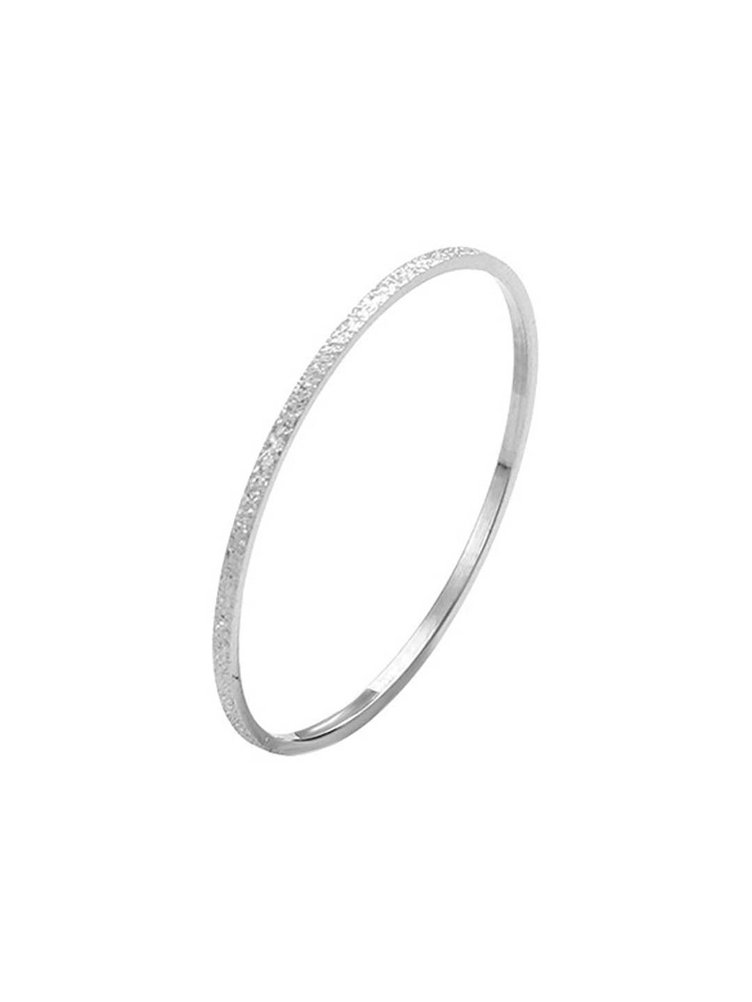 

StyleCast Silver-Toned Textured Finger Ring