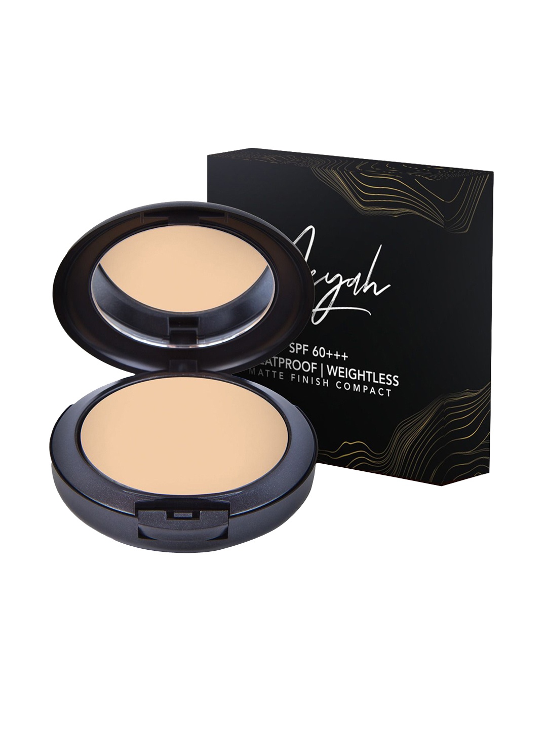 

Neyah Matte Finish SPF 60 Sweatproof & Waterproof Compact 10g - Vanilla 01, Beige