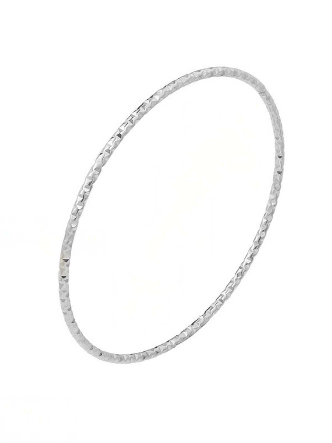 

StyleCast Silver-Toned Elegant Kada Bracelet