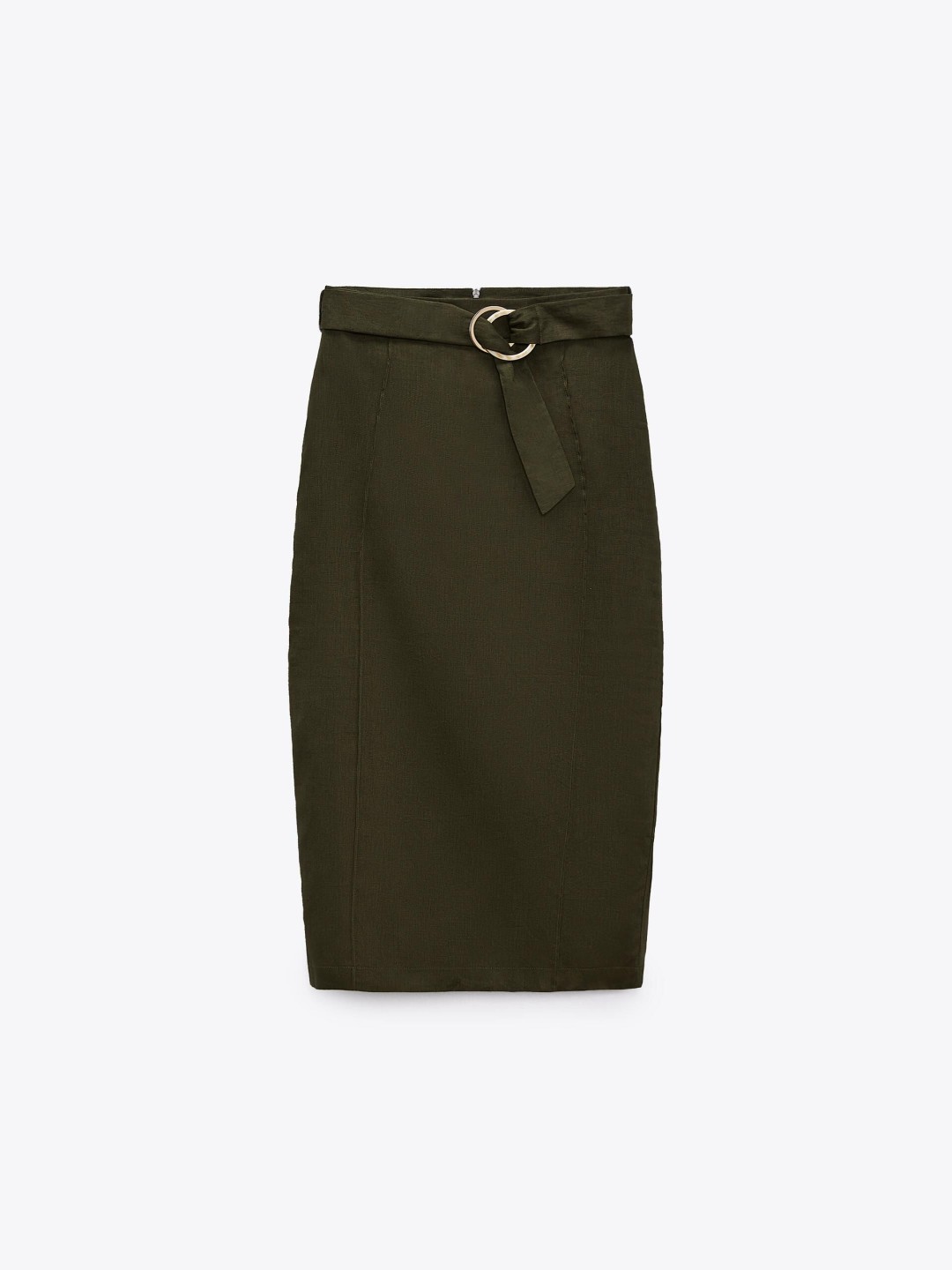 

ZARA Women Khaki Skirts