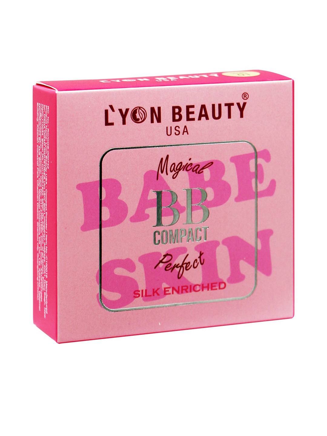 

Lyon Beauty USA Magical BB Compact Perfect Silk Enriched - 30 g - Pearl Ivory - 01, Off white