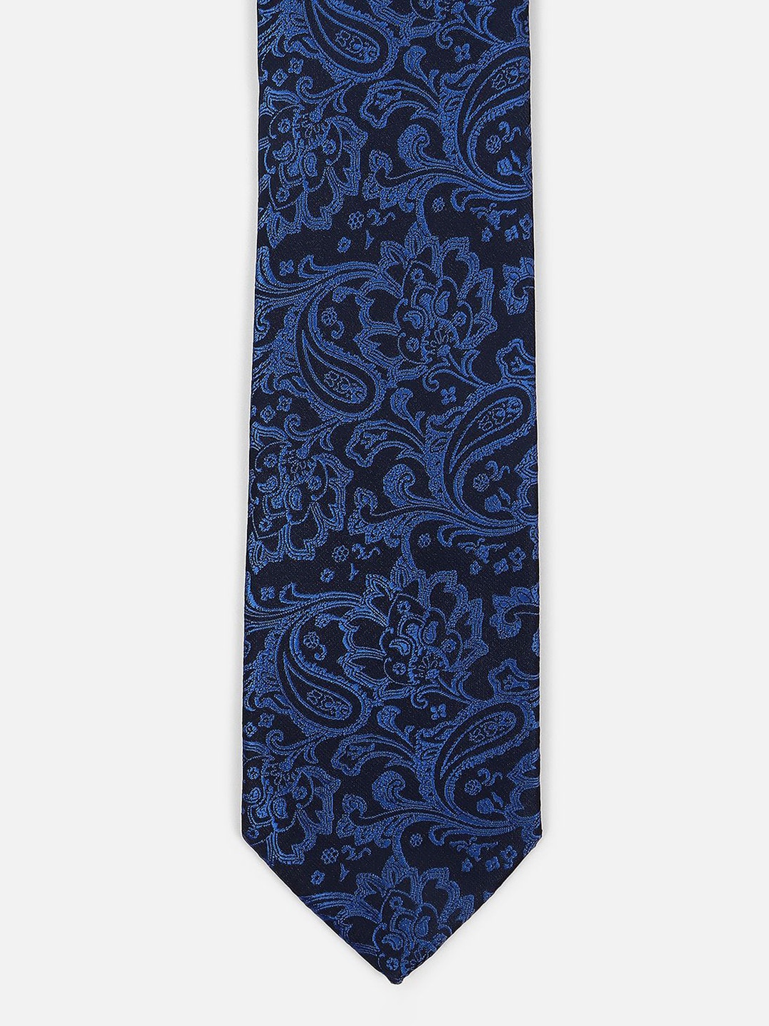 

Van Heusen Men Printed Broad Tie, Blue