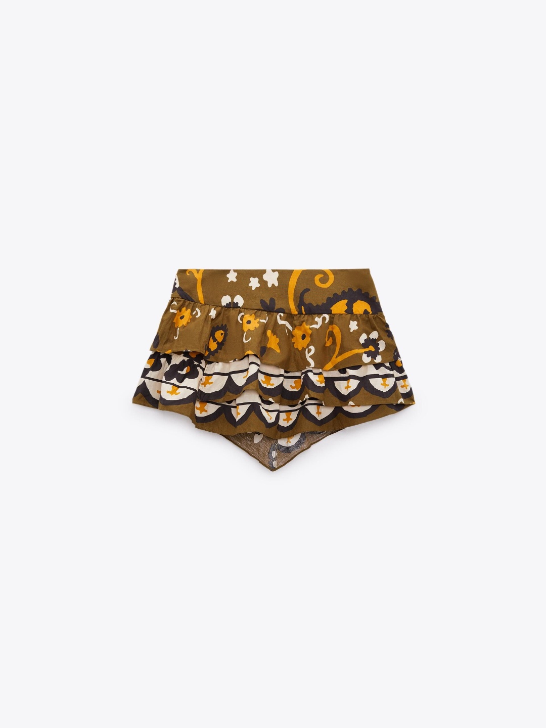 

ZARA Women Khaki Skirts