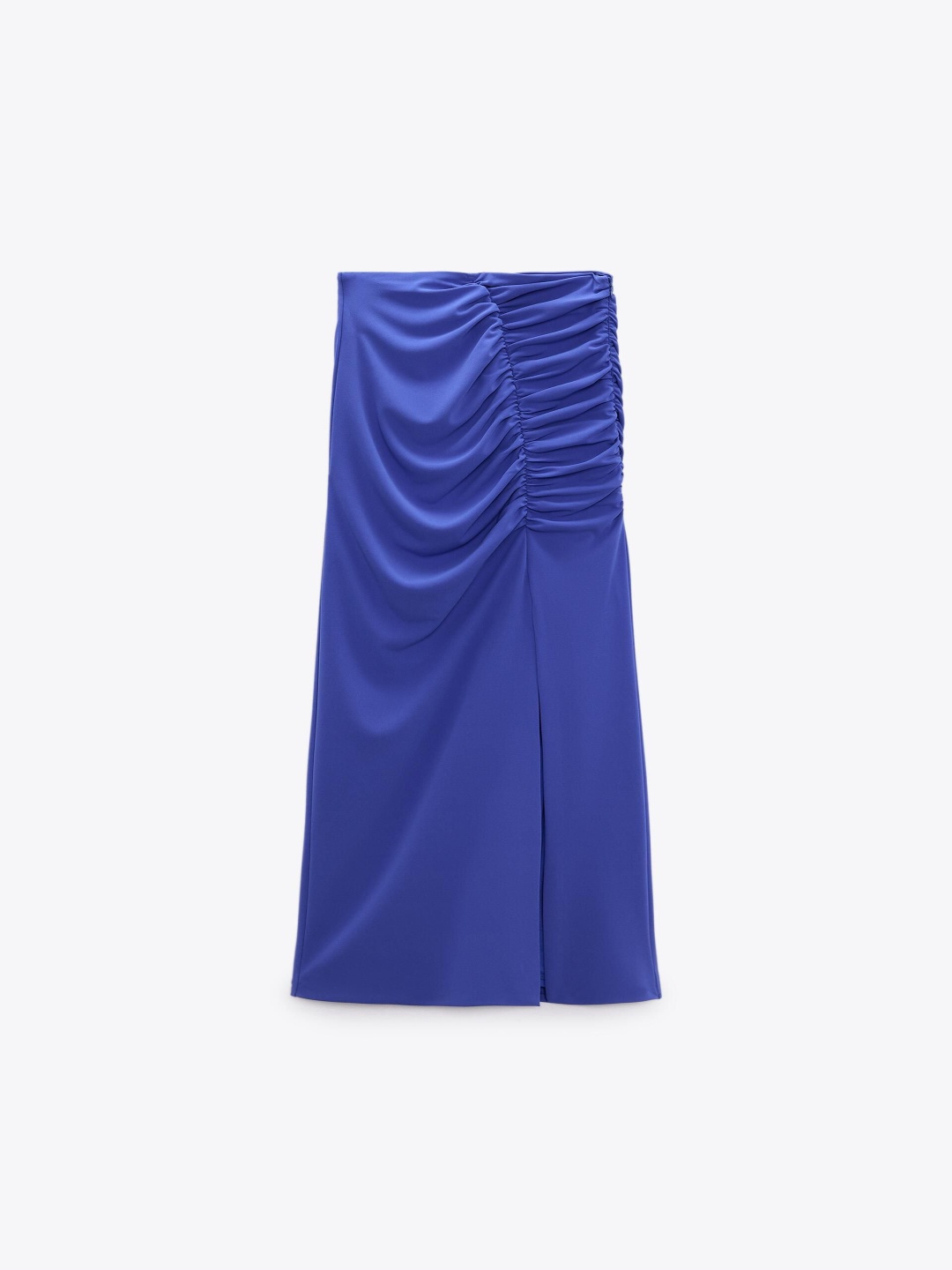 

ZARA Women Midi Skirt, Blue