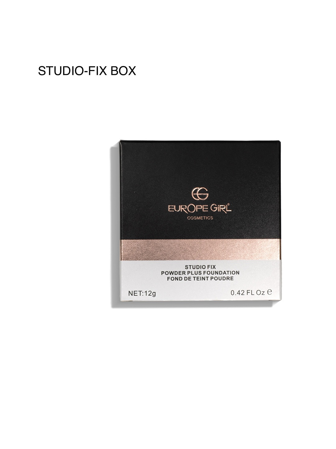 

EUROPE GIRL Studio Fix Compact-Creamy CAF 09 - 12gm, Brown
