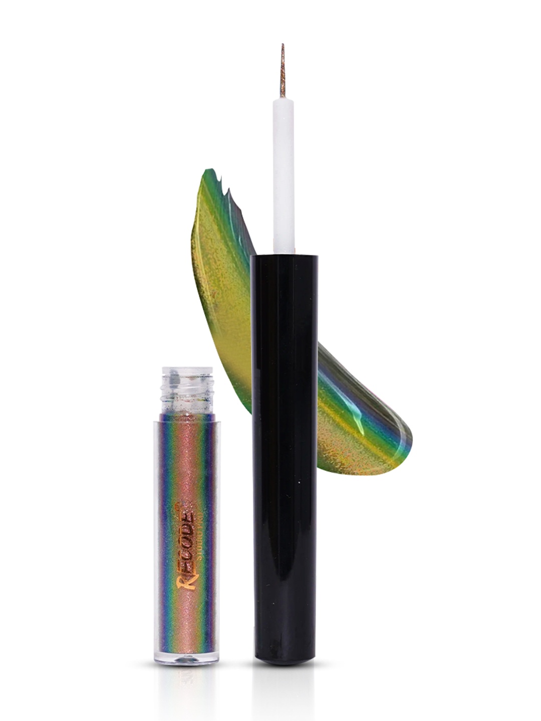 

Recode Holographic Shimmery Liquid Eyeliner - 2.5 ml - Multi 03, Green