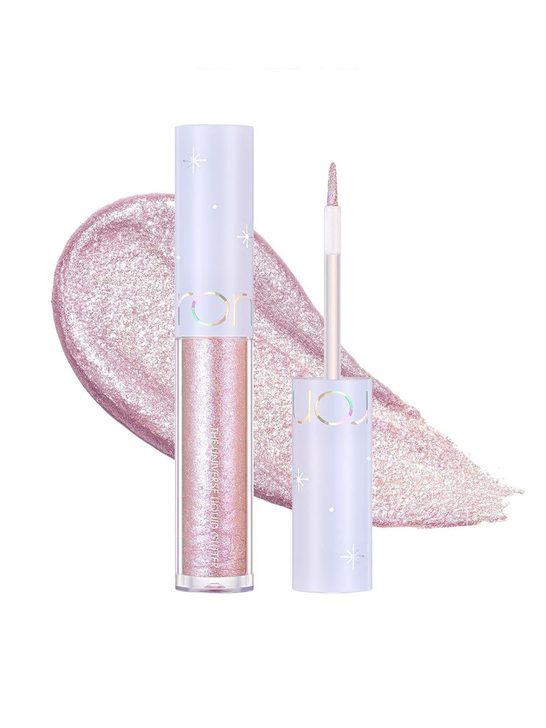 

Rom&nd The Universe Log Wearing Liquid Glitter Eyeliner - 9 ml - Lovey Flare 05, Rose