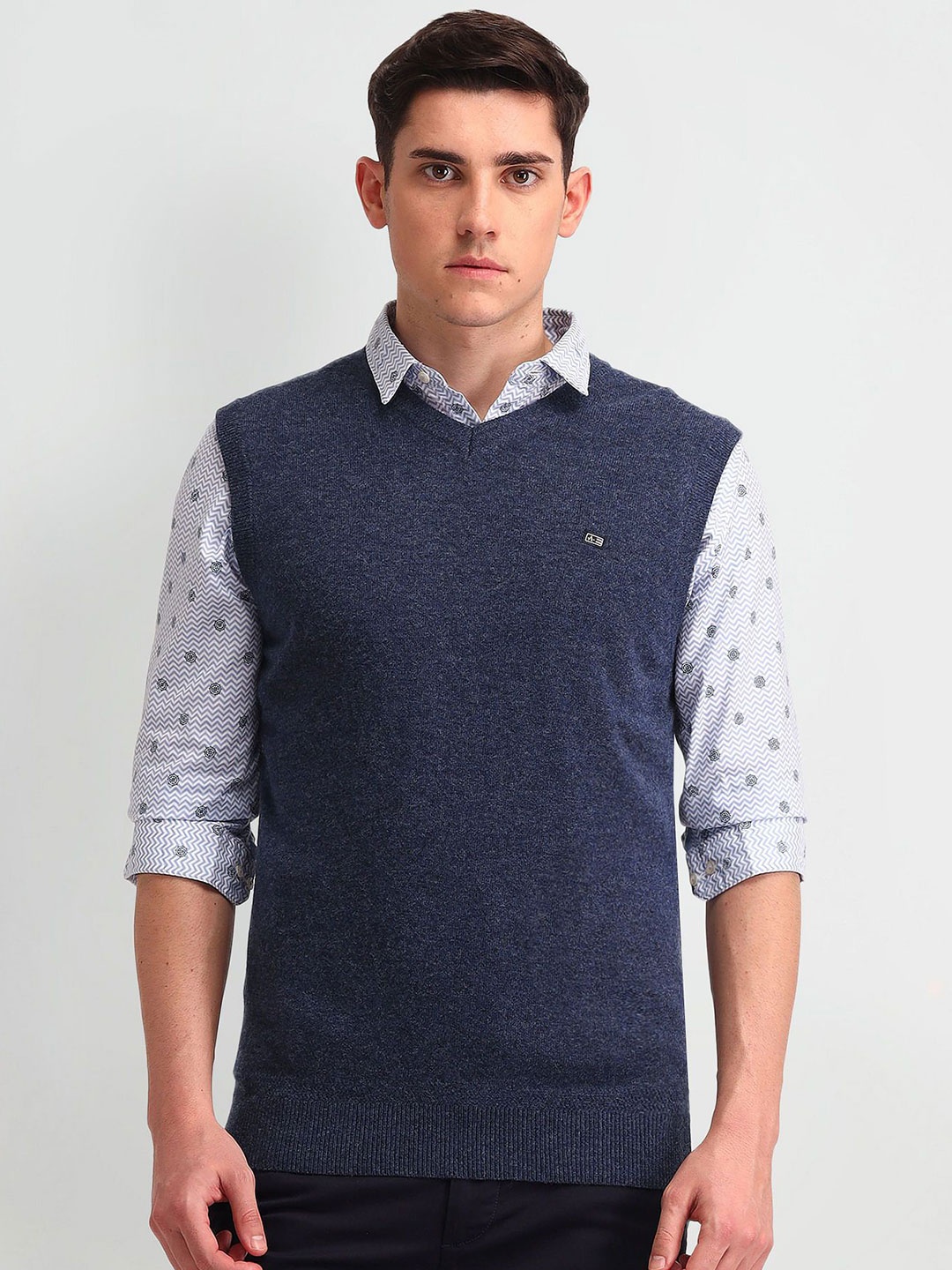 

Arrow Sport Men Longline Pullover Sweatshirt, Blue