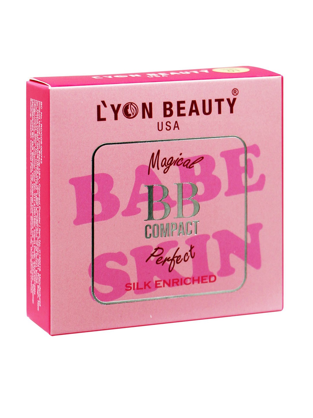 

Lyon Beauty USA Magical BB Compact Perfect Silk Enriched - 30 g - Light Medium - 02, Beige